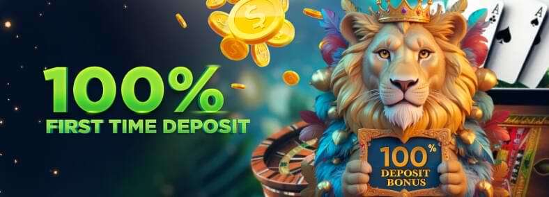 Mega Swerte - 100% First Time Deposit